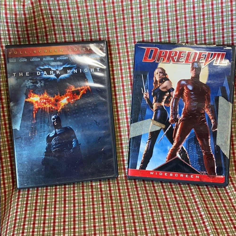 DVDs; The Dark Knight; Daredevil; Movie